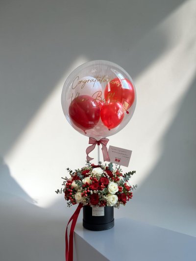 Luxury Red Roses Box For Uniqlo